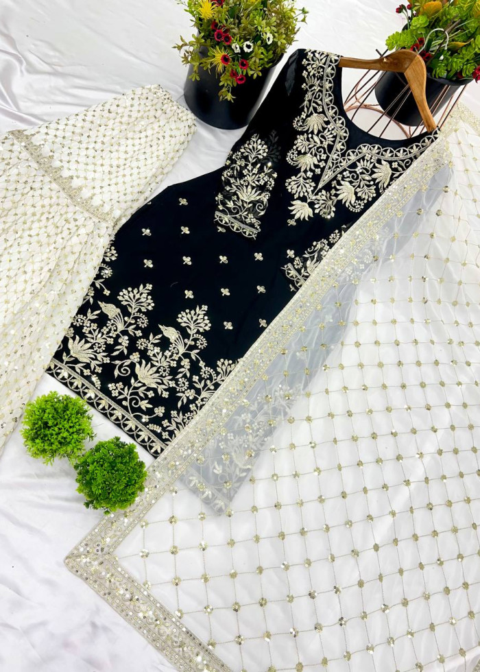 Pakistani Eid Salwar Kameez Ready To Wear Suits Wedding Party 3 Piece Suit